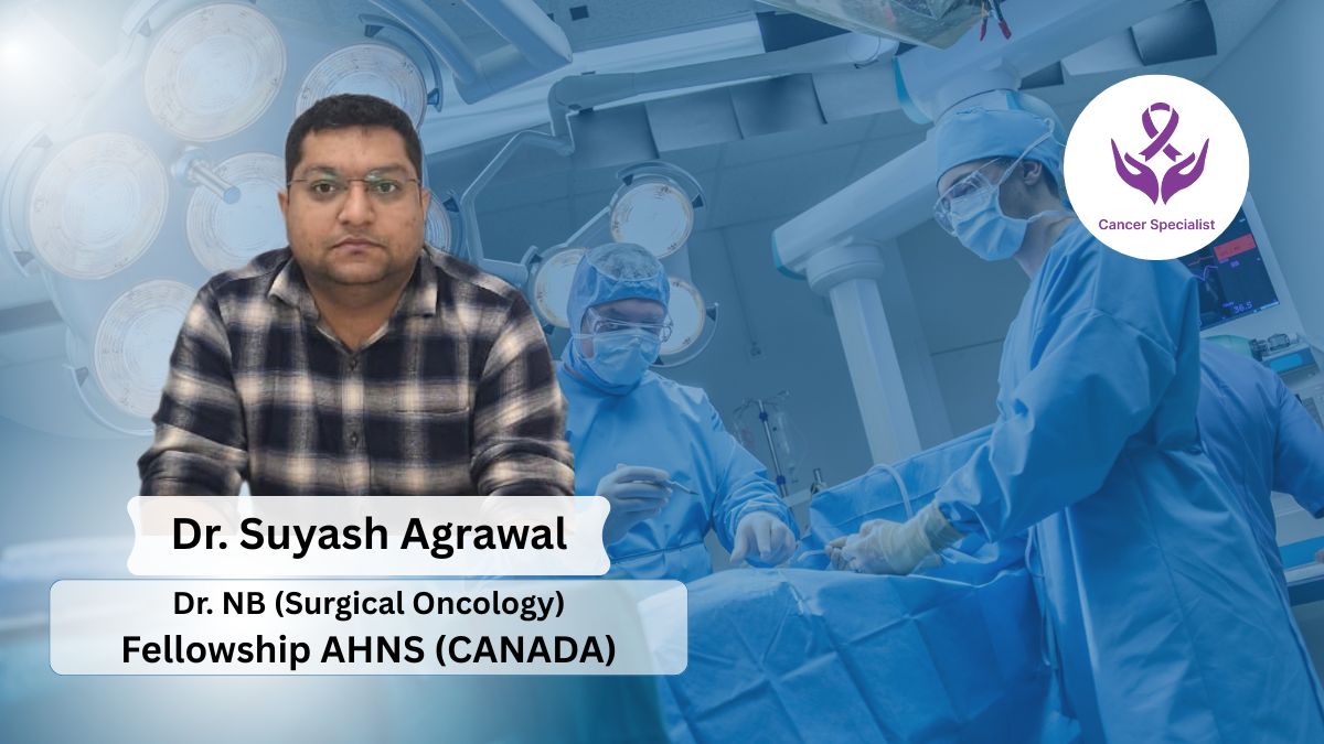 Top Oncologist in India, Dr. Suyash Agrawal – A Journey of Excellence in Cancer Care
